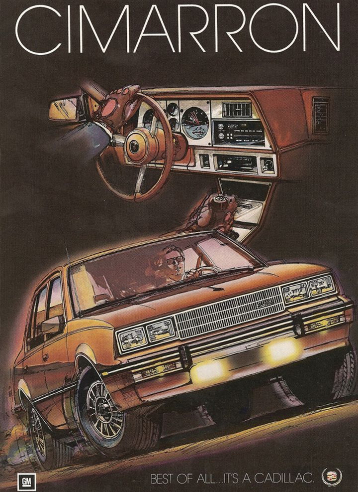1983 Cadillac Auto Advertising